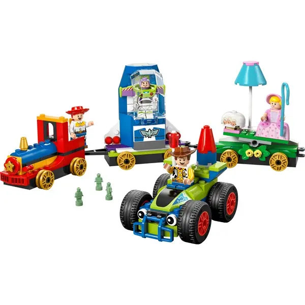 LEGO® | Disney és Pixar Toy Story ünnepi vonat és RC versenyautó, építőjáték-készlet 43264 – 7. kép