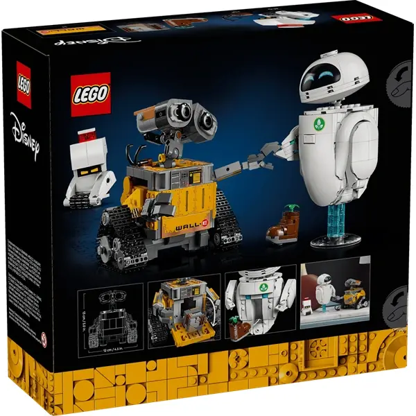 LEGO® | Disney és Pixar WALL-E és EVA, rajzfilmes építőszett 43279 – 6. kép