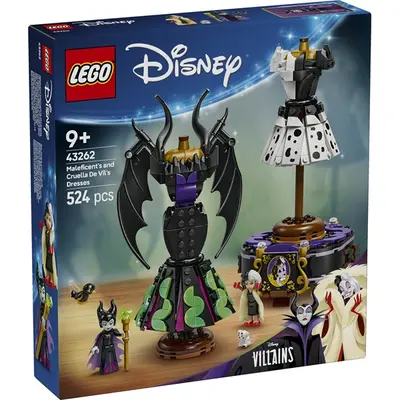 LEGO® | Disney gonosztevők Demóna és Szörnyella De Frász ruhái 43262