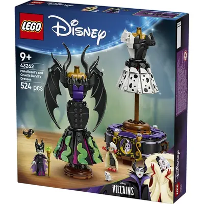 LEGO® | Disney gonosztevők Demóna és Szörnyella De Frász ruhái 43262 – 2. kép