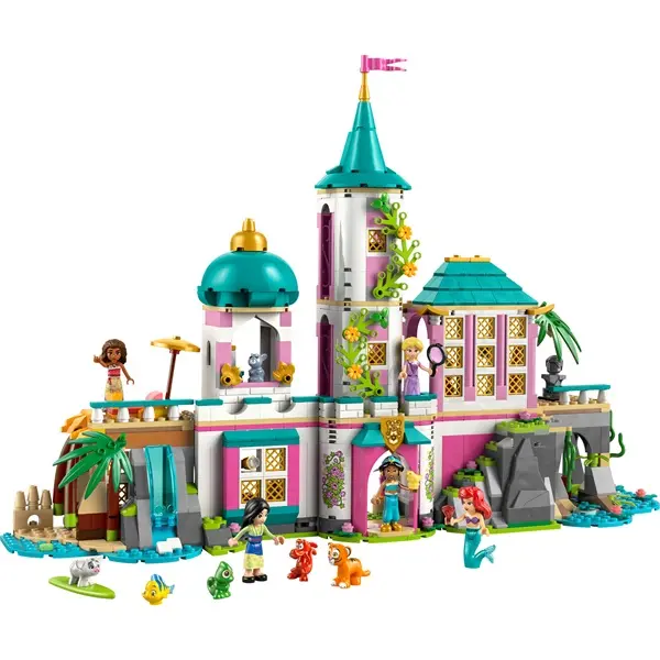 LEGO® | Disney hercegnő Hercegnőkastély és a hercegnők állatkái, játék építőkészlet 43267 – 7. kép