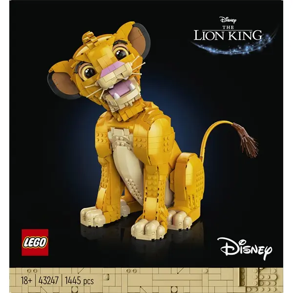 LEGO® | Disney Simba, az ifjú oroszlánkirály építőkészlet 43247 – 3. kép