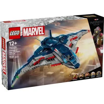 LEGO® | Marvel Bosszúállók: Ultron kora Quinjet, építőkészlet gyerekeknek 76325