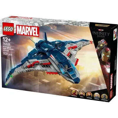 LEGO® | Marvel Bosszúállók: Ultron kora Quinjet, építőkészlet gyerekeknek 76325 – 2. kép