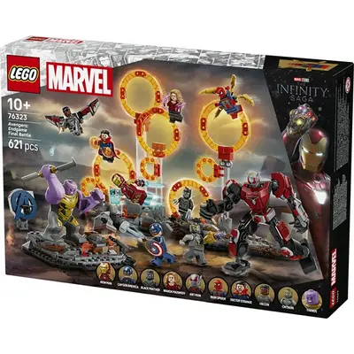 LEGO® | Marvel Bosszúállók: Végjáték a döntő csata, megépíthető szett 76323 – 2. kép
