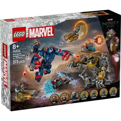 LEGO® | Marvel Bosszúállók: Végjáték Thor a chitauri harcosok ellen, szuperhősakciók 76322