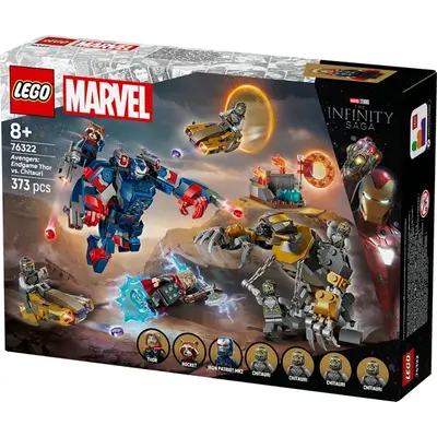 LEGO® | Marvel Bosszúállók: Végjáték Thor a chitauri harcosok ellen, szuperhősakciók 76322 – 2. kép