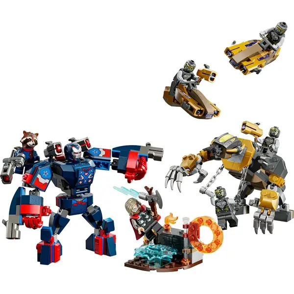 LEGO® | Marvel Bosszúállók: Végjáték Thor a chitauri harcosok ellen, szuperhősakciók 76322 – 7. kép