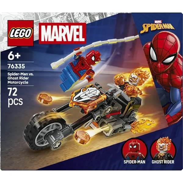 LEGO® | Marvel Pókember a motoros Szellemlovas ellen 76335 – 3. kép