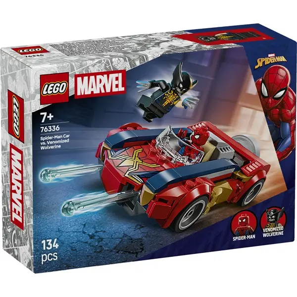 LEGO® | Marvel Pókember a venomizált Farkas ellen 76336