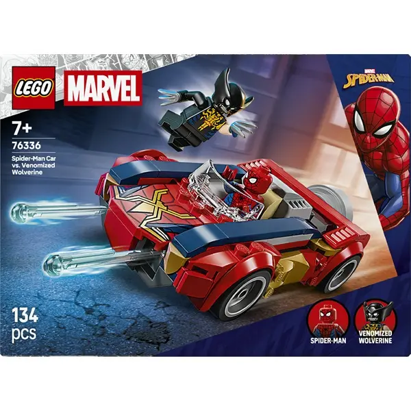 LEGO® | Marvel Pókember a venomizált Farkas ellen 76336 – 3. kép