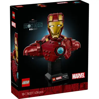 LEGO® | Marvel Vasember MK4 mellszobor, megépíthető modell felnőtteknek, minifigurával 76327 – 2. kép