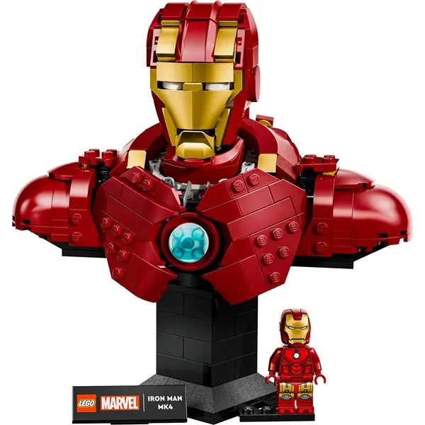 LEGO® | Marvel Vasember MK4 mellszobor, megépíthető modell felnőtteknek, minifigurával 76327 – 7. kép