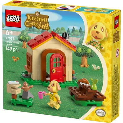 LEGO® Animal Crossing™ Goldie otthonos házikója, építőjátékszett 77058 – 2. kép