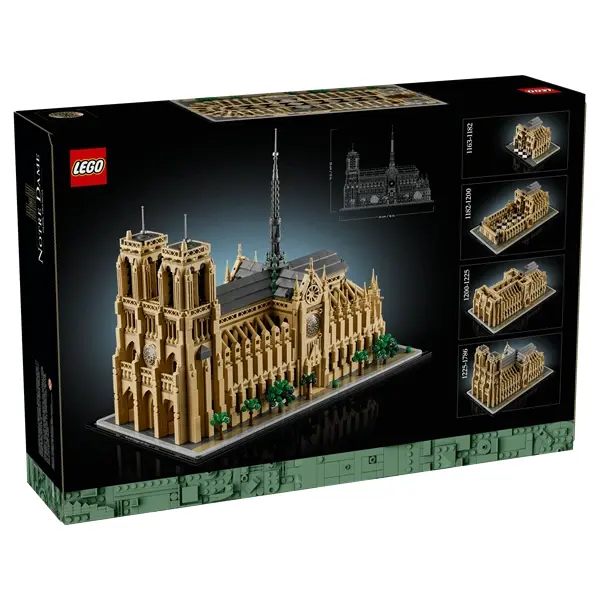 LEGO® Architecture A párizsi Notre-Dame készlet 21061