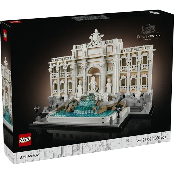 LEGO® Architecture Trevi-kút modell, Olaszország nevezetessége, római emlékmű 21062 – 2. kép