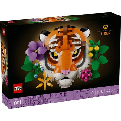 LEGO® Art A faunagyűjtemény - Tigris, ajándék lakásavatóra 31217