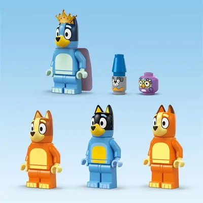 LEGO® Bluey: Bluey családi háza, játékkészlet, otthonépítőszett 11203