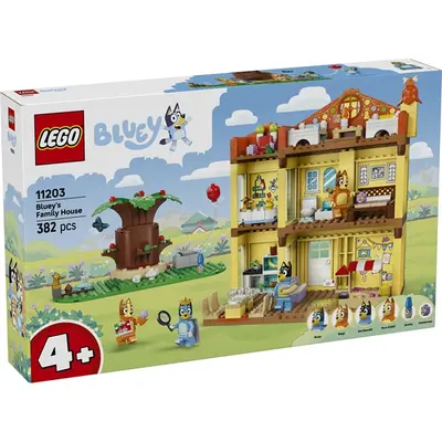 LEGO® Bluey: Bluey családi háza, játékkészlet, otthonépítőszett 11203 – 2. kép