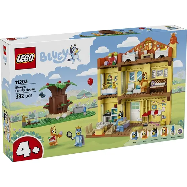 LEGO® Bluey: Bluey családi háza, játékkészlet, otthonépítőszett 11203 – 2. kép