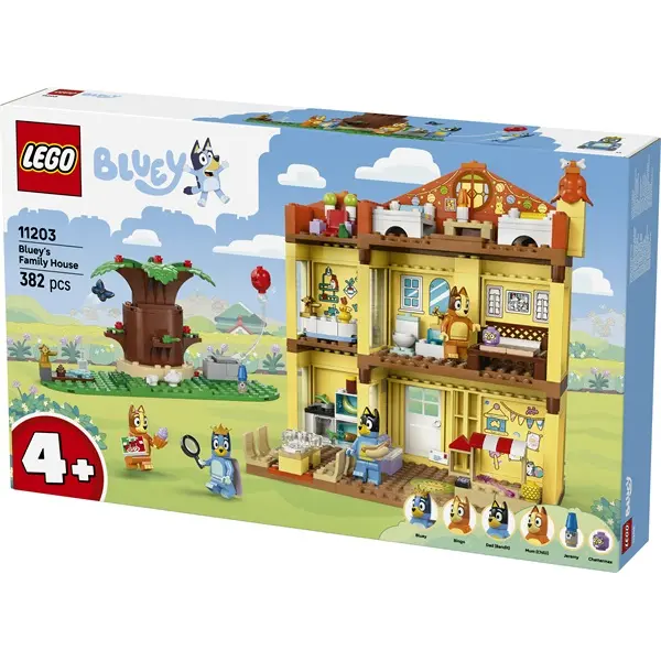 LEGO® Bluey: Bluey családi háza, játékkészlet, otthonépítőszett 11203 – 3. kép