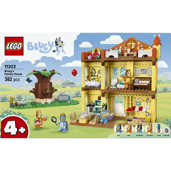 LEGO® Bluey: Bluey családi háza, játékkészlet, otthonépítőszett 11203 – 4. kép