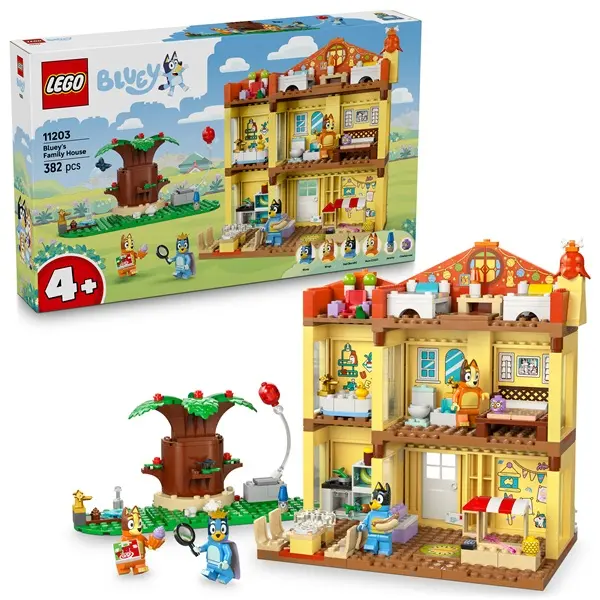 LEGO® Bluey: Bluey családi háza, játékkészlet, otthonépítőszett 11203 – 5. kép