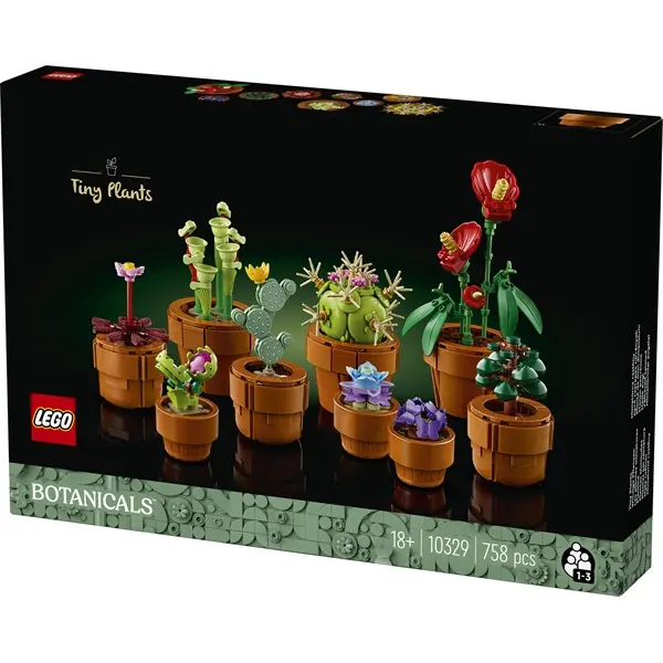 LEGO® Botanicals Apró cserepes növények építőkészlet felnőtteknek 10329 – 2. kép