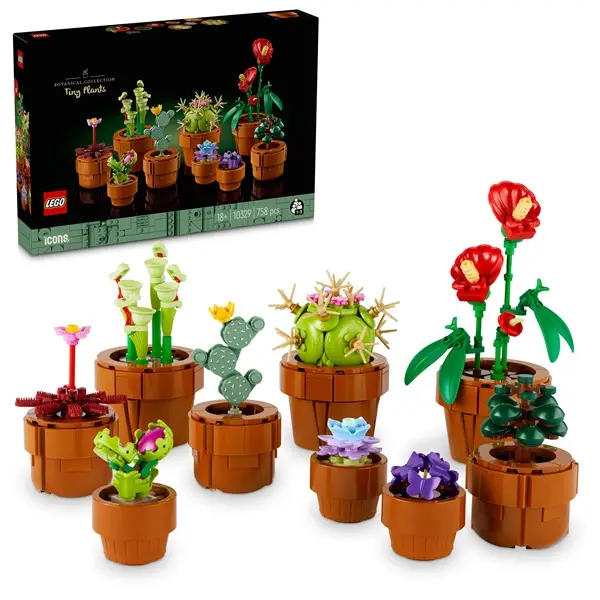 LEGO® Botanicals Apró cserepes növények építőkészlet felnőtteknek 10329 – 4. kép