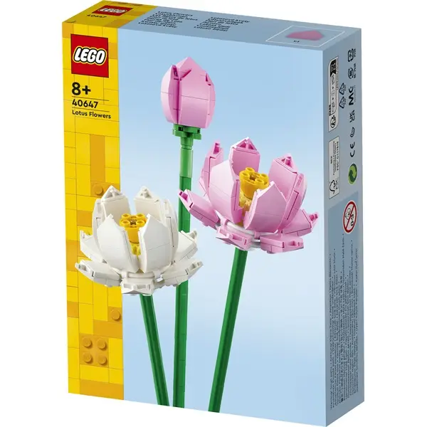 LEGO® Botanicals Lótuszvirágok 40647 – 2. kép