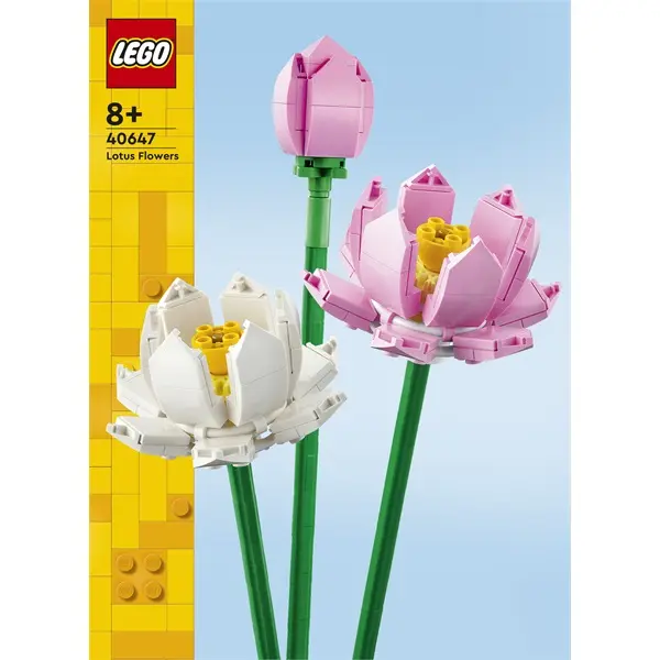LEGO® Botanicals Lótuszvirágok 40647 – 3. kép