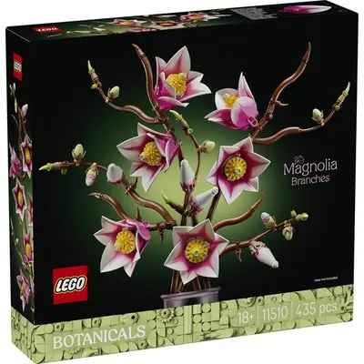 LEGO® Botanicals Magnóliaágak, virágdekoráció 11510