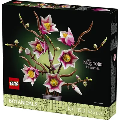 LEGO® Botanicals Magnóliaágak, virágdekoráció 11510 – 2. kép