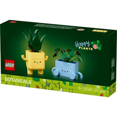 LEGO® Botanicals Mosolygós növények, polcdekoráció 10349 – 2. kép