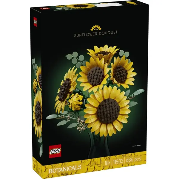 LEGO® Botanicals Napraforgócsokor, Virágdekoráció 11502 – 2. kép