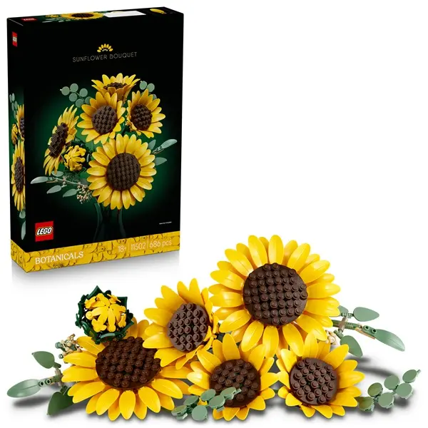 LEGO® Botanicals Napraforgócsokor, Virágdekoráció 11502 – 5. kép