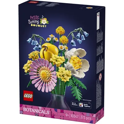 LEGO® Botanicals Napsárga virágcsokor, virágdekorációs készlet 10347 – 2. kép