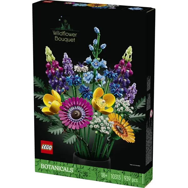 LEGO® Botanicals Vadvirág-csokor építőkészlet 10313 – 2. kép