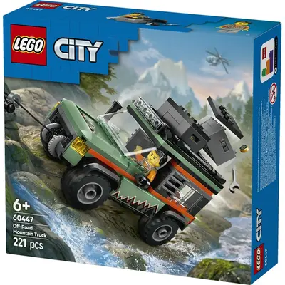 LEGO® City 4x4-es off-road terepjáró, kalandjáték 60447 – 2. kép