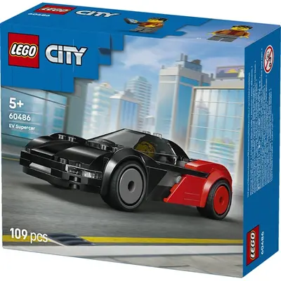 LEGO® City Elektromos szuperautó játéképítő-készlet és minifigura 60486 – 2. kép