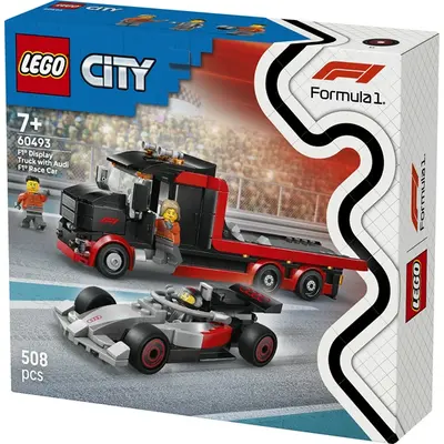 LEGO® City F1®-es kamion egy F1®-es Audi versenyautóval játék 60493 – 2. kép