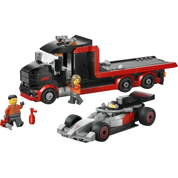 LEGO® City F1®-es kamion egy F1®-es Audi versenyautóval játék 60493 – 7. kép