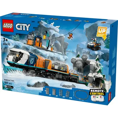 LEGO® City Felfedezők sarkvidéki expresszvonata, játék járműves szett 60470 – 2. kép