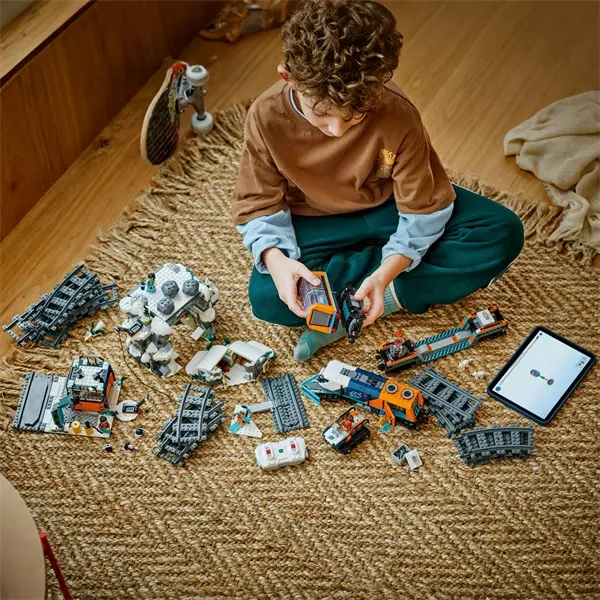 LEGO® City Felfedezők sarkvidéki expresszvonata, játék járműves szett 60470 – 4. kép