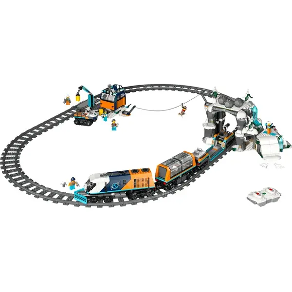 LEGO® City Felfedezők sarkvidéki expresszvonata, játék járműves szett 60470 – 7. kép
