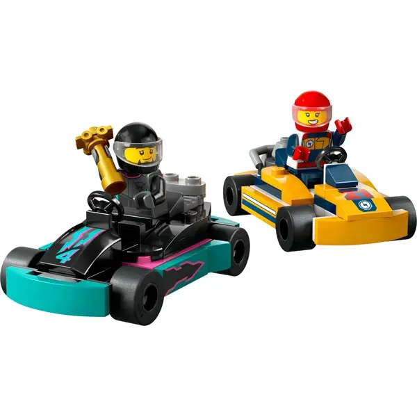 LEGO® City Gokartok és versenypilóták játékkészlet 60400 – 5. kép