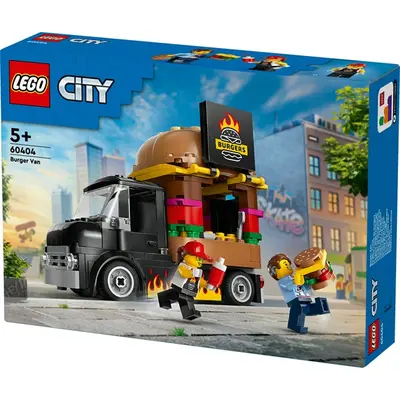 LEGO® City Hamburgeres furgon építőjáték 60404 – 2. kép