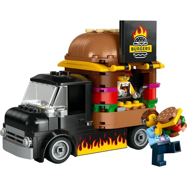 LEGO® City Hamburgeres furgon építőjáték 60404 – 5. kép