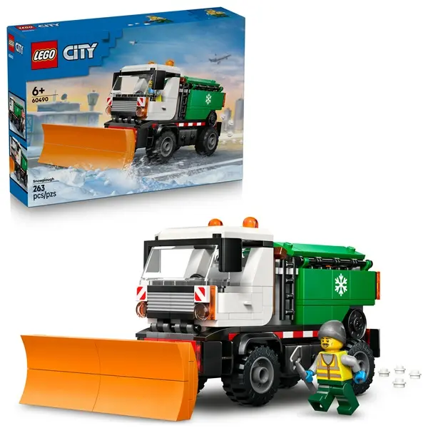 LEGO® City Hókotró teherautó játék jármű minifigurával 60490 – 4. kép