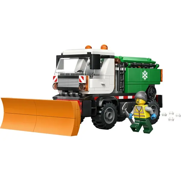 LEGO® City Hókotró teherautó játék jármű minifigurával 60490 – 5. kép